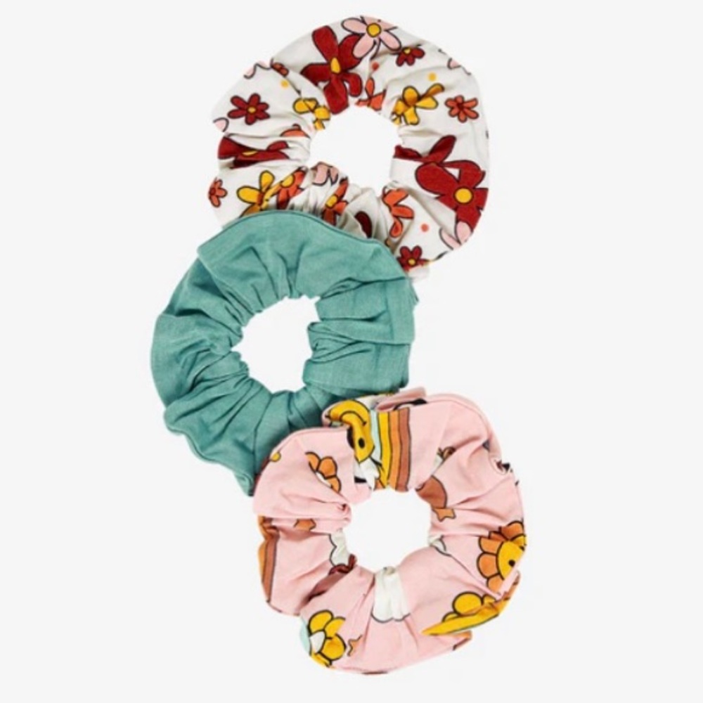 Posh Peanut Groovy Rainbow Scrunchie Set